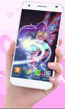 Winx Live Wallpaper HD Club 6 تصوير الشاشة