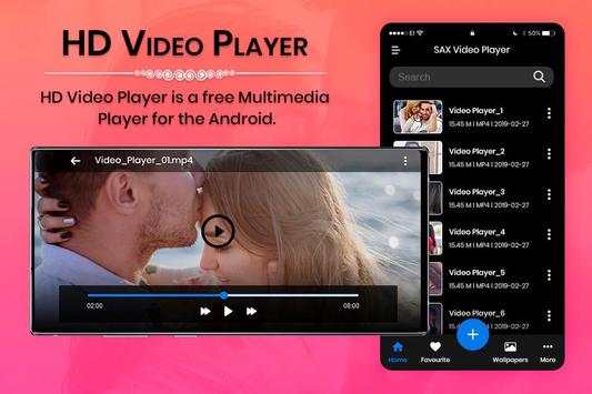 SAX Video Player - All Formet HD Video Player screenshot 1