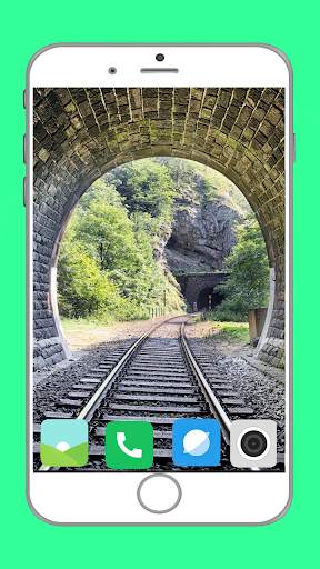 Railroad Full HD Wallpaper screenshot 4