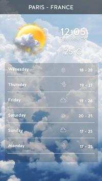 Weather forecast screenshot 1