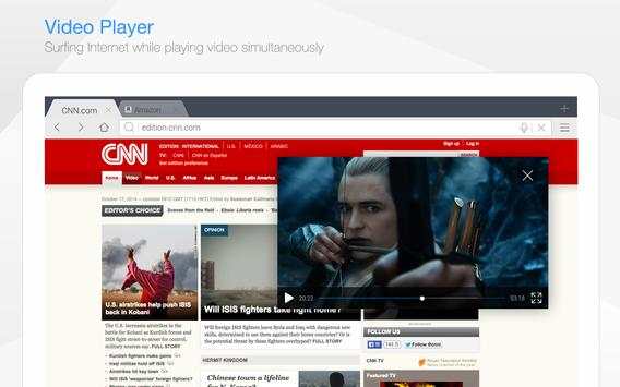 DU Browser for Tablet screenshot 2
