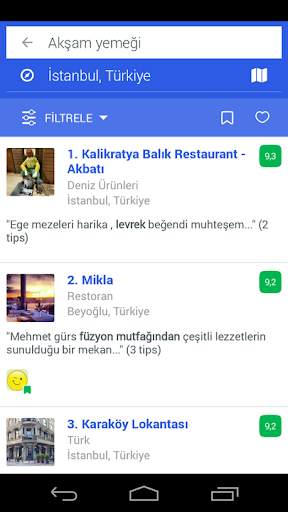 Foursquare screenshot 2