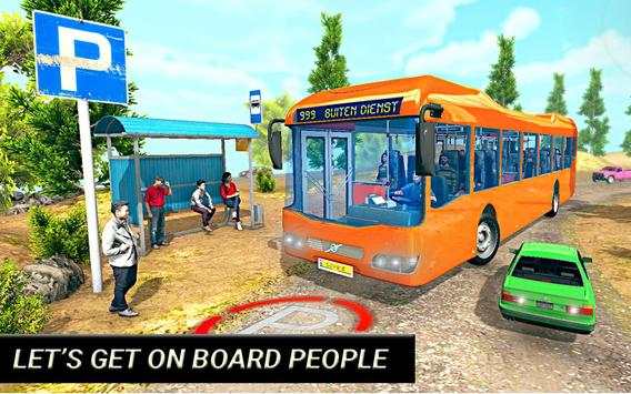 City Driving Bus Driving Simulator 2019: Modern screenshot 4
