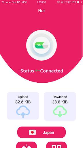 VPN nut screenshot 1