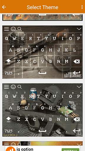 Keyboard For PUBG : Stylish Themes Light Keyboard screenshot 4