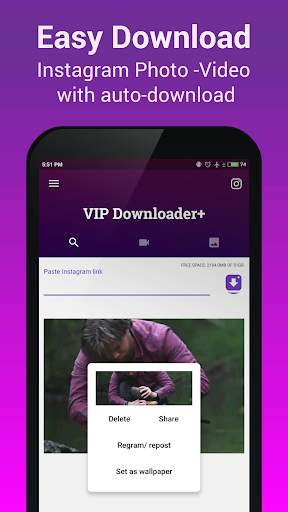 VIP Downloader for Instagram Photo Video  screenshot 2