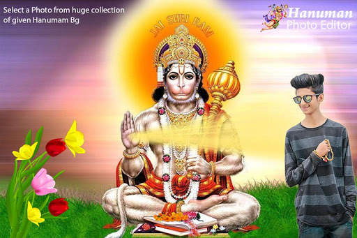 Hanuman Photo Editor : Cut Paste Editor screenshot 2