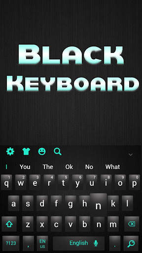 Simple Black Keyboard Theme screenshot 4