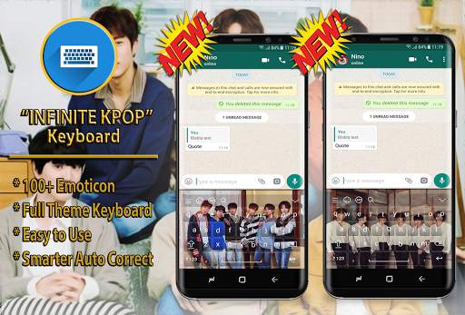 Infinite KPOP : Keyboard 2020 screenshot 1