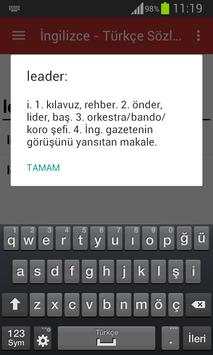 English Turkish Dictionay screenshot 4