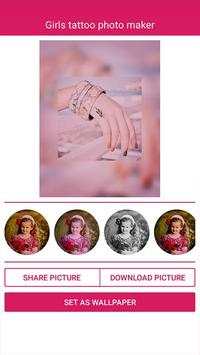 Girls tattoo photo maker screenshot 7