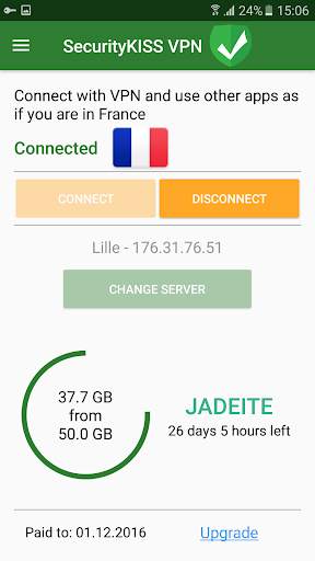 SecurityKISS Tunnel VPN screenshot 2