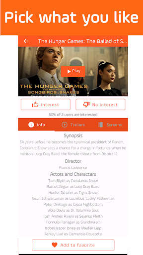 CinemApp - Cinema Showtimes screenshot 4