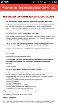 Mechanical interview questions screenshot 1