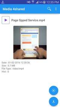 Media 4SHared screenshot 2