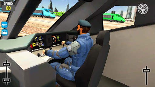 City Bullet Train Game Offline screenshot 1