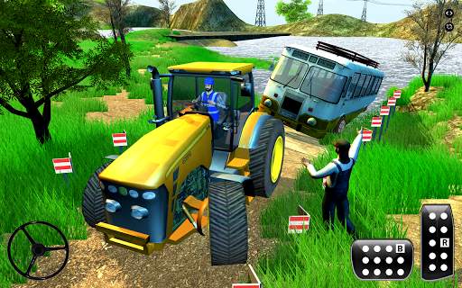 Tractor Pull Driving Simulator Farming Game 2020 screenshot 2
