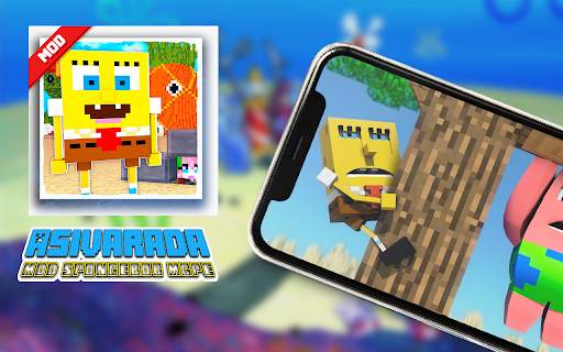 Mod Spongebob for Minecraft PE 2021 screenshot 2