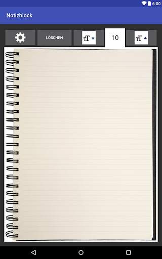 Notizblock (Notepad) free screenshot 5