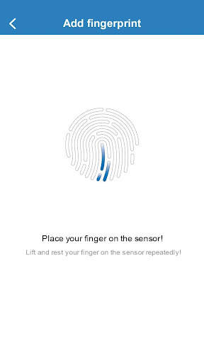 Fingerprint Card Manager screenshot 4