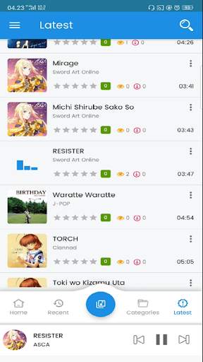 MyMusic Anime and J-Songs screenshot 3