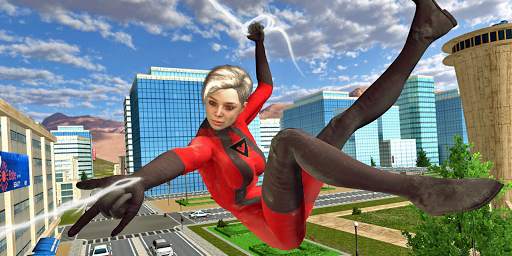 Super Hero Rope Crime City स्क्रीनशॉट 8