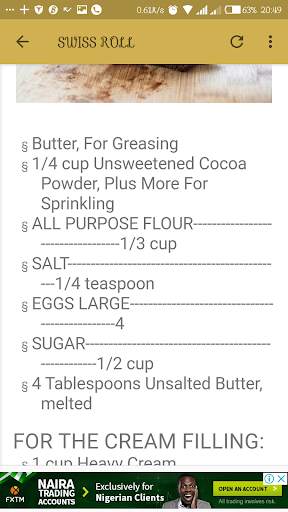 ALL BAKING RECIPES screenshot 6