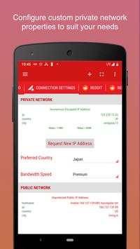 Anonymous Private VPN Browser screenshot 2