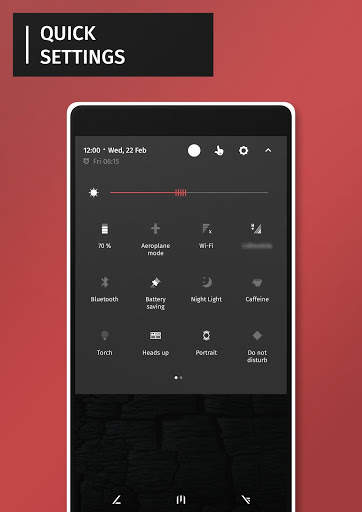 Coalfield Substratum Theme screenshot 3
