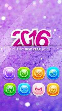 New Year 2016 eTheme Launcher screenshot 2