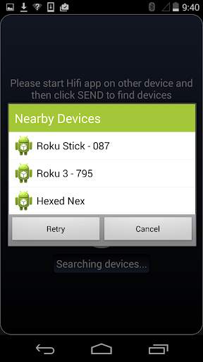 Hifi | WiFi Direct File Share screenshot 2