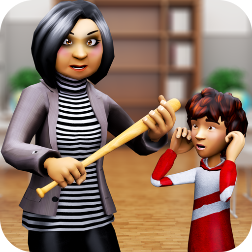 Scary Crazy Teacher 3D-Spooky School Granny Games icon