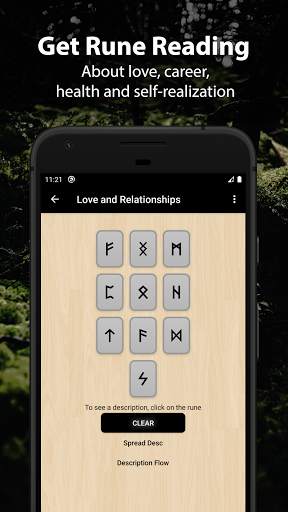 Runic Divination - Runes Tarot screenshot 1