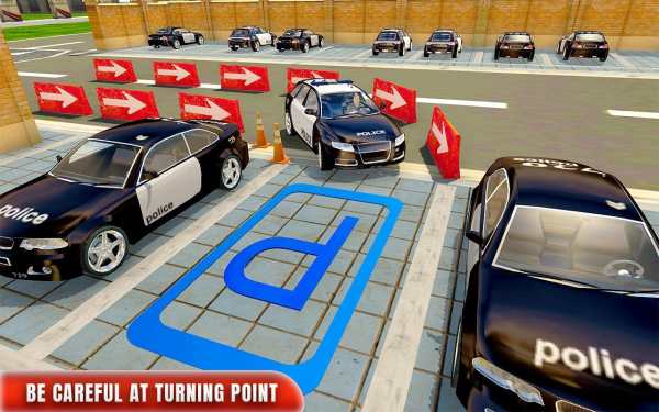 Police Car Parking Adventure 3D screenshot 2