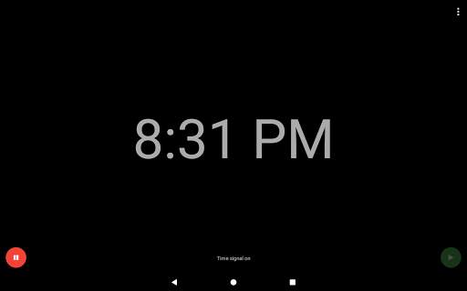 Speaking Clock screenshot 12