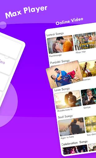 SAX Video Player - All Format HD Video Player 2020 screenshot 1