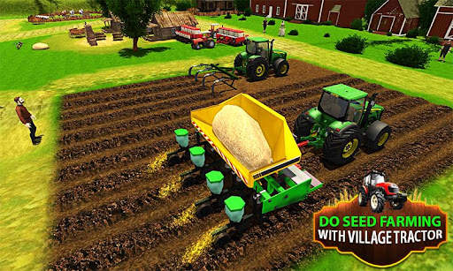 US Tractor Farm Driving Simula screenshot 2