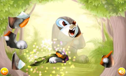 Forest animals - kids puzzle screenshot 3