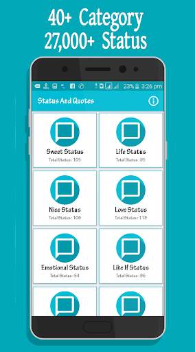 27,000 English sms app | Status and quotes screenshot 4