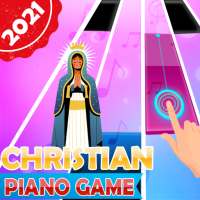 Christian Songs Piano Game. logo
