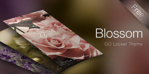 (FREE) Blossom GO Locker Theme screenshot 1