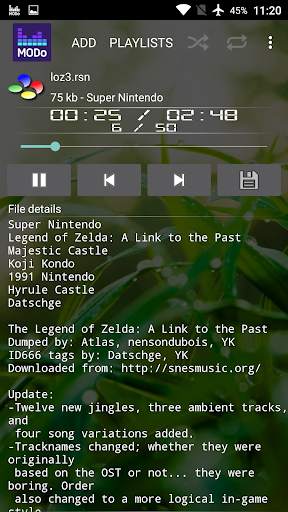 Modo - Computer Music Player 1 تصوير الشاشة
