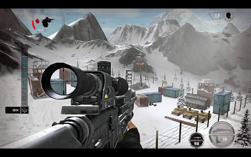 Tiro da cecchino militare screenshot 2
