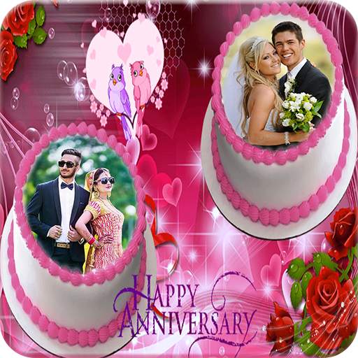 Anniversary Cake Dual Photo Frame 1.0.5