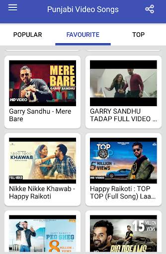 Punjabi Songs - Punjabi Video Songs screenshot 2