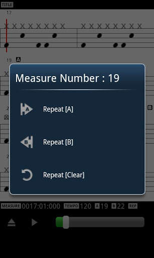 MIDI Drum Score Player screenshot 3