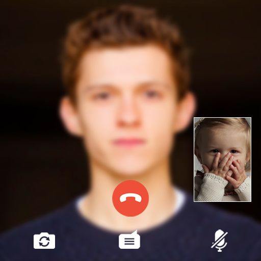 Fake video Call Simulation From Tom Holland icon