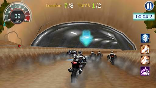Moto Racing 3D Game screenshot 4