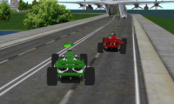 formula racing car cargo plane screenshot 2