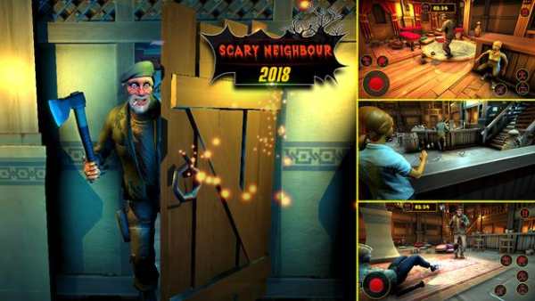 Angry Neighbor Haunted House Games - Escape Plan screenshot 4